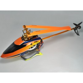 Carbon Fiber Landing Skids "B" Style (YELLOW) - BLADE FUSION 270