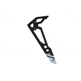 Carbon Fiber Vertical Fin (WHITE) - BLADE FUSION 270