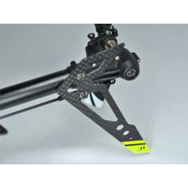 Carbon Fiber Vertical Fin (YELLOW) - BLADE FUSION 270