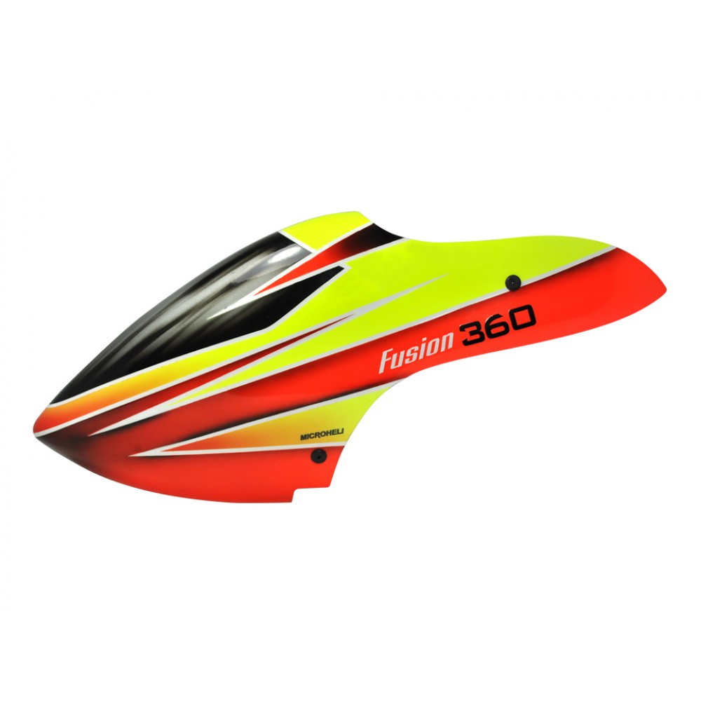 Airbrush Fiberglass Assassin Canopy - BLADE FUSION 360