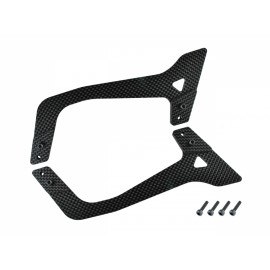 Carbon Fiber Landing Skids "B" Style - BLADE FUSION 480
