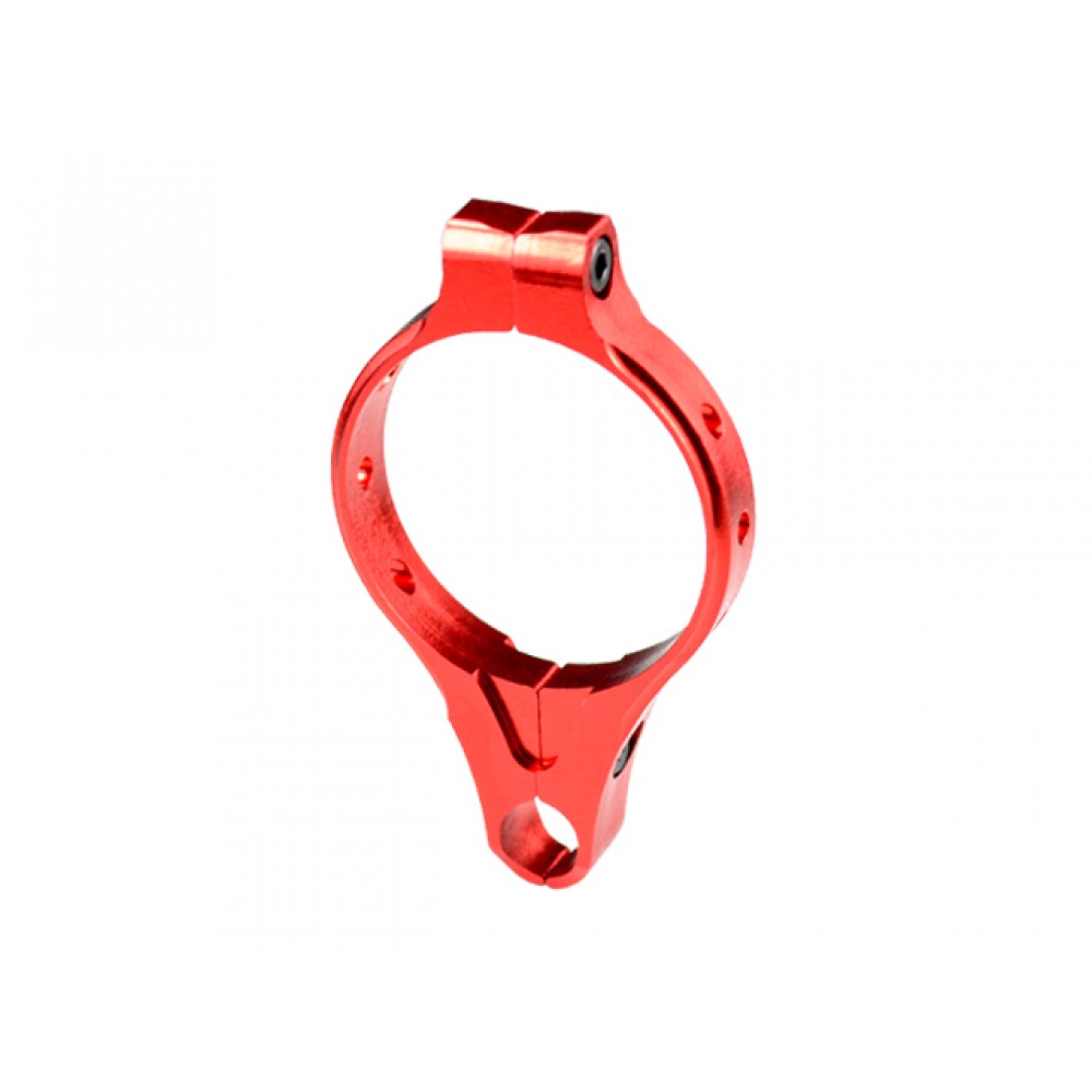 Aluminum Tail Push Rod Support (RED) - BLADE FUSION 480 / 550