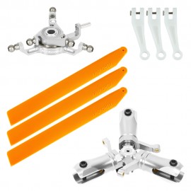 CNC Triple Orange Plastic Blades Conversion set - BLADE INFUSION 120