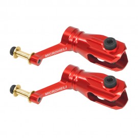 Precision CNC Aluminum Main Blade Grip (RED) - BLADE INFUSION 120