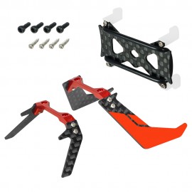 Low Profile Carbon Fiber Landing Gear w/ Battery Mount (RD) - BLADE INFUSION 120