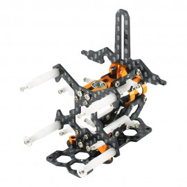 Aluminum/Carbon Fiber/Delrin Main Frame (GOLD) - BLADE INFUSION 120