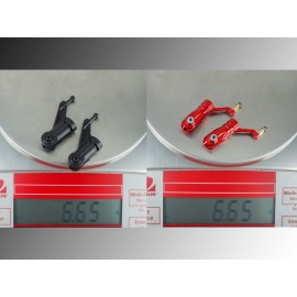 Aluminum Main Blade Grip w/ Thrust Bearing (RED) - BLADE INFUSION 180