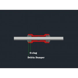 Delrin/Rubber Dampers - BLADE INFUSION 180