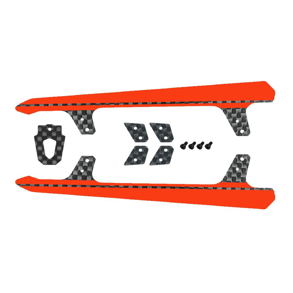 Low Profile Carbon Fiber Landing Skids "U" Style (R)(for MH Landing Gear series)