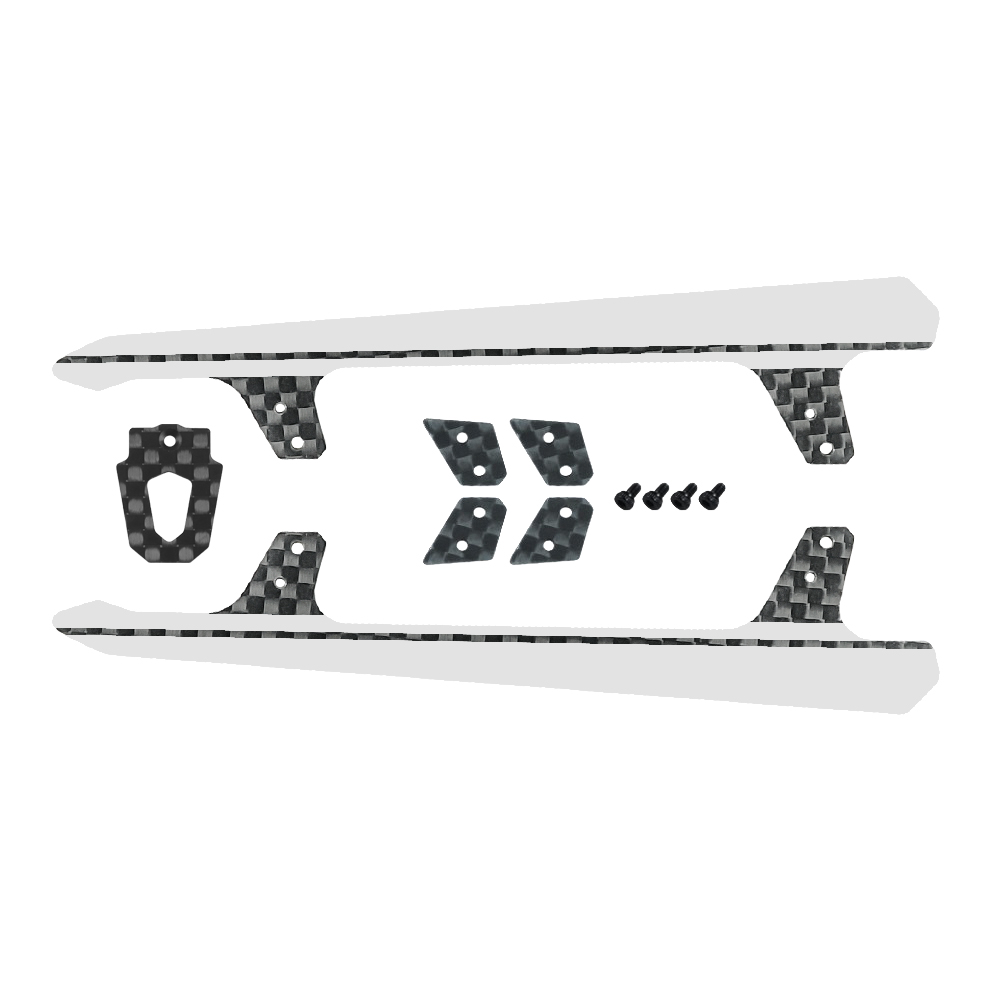 Low Profile Carbon Fiber Landing Skids "U" Style (W)(for MH Landing Gear series)