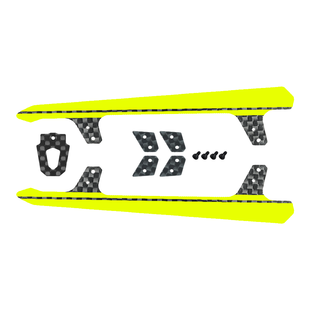 Low Profile Carbon Fiber Landing Skids "U" Style (Y)(for MH Landing Gear series)