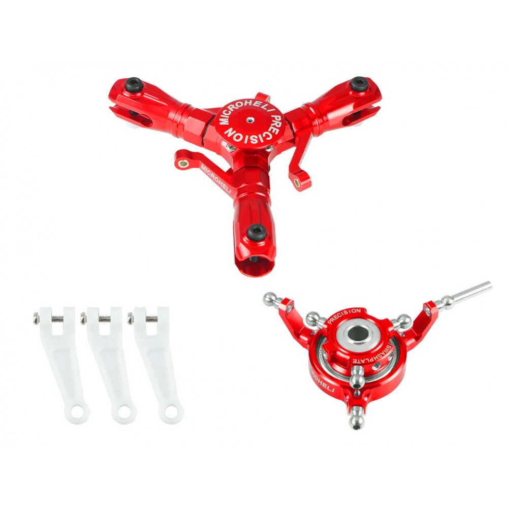 CNC Aluminum Triple Blade Conversion Set (RED)(For MH-I180101T Series)