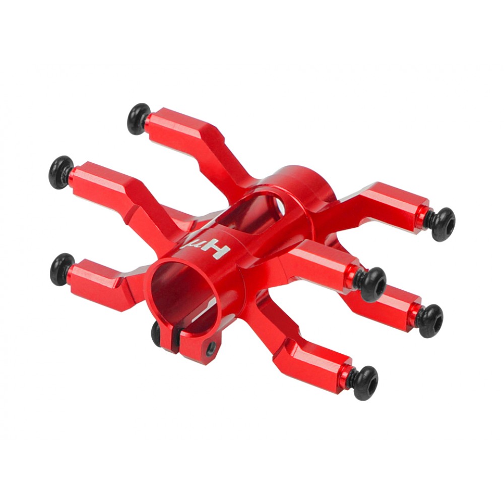 Aluminum Tail Boom Mount (RED) - BLADE INFUSION 180