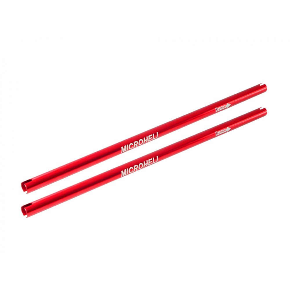 CNC Aluminum Tail Boom (RED) - BLADE INFUSION 180