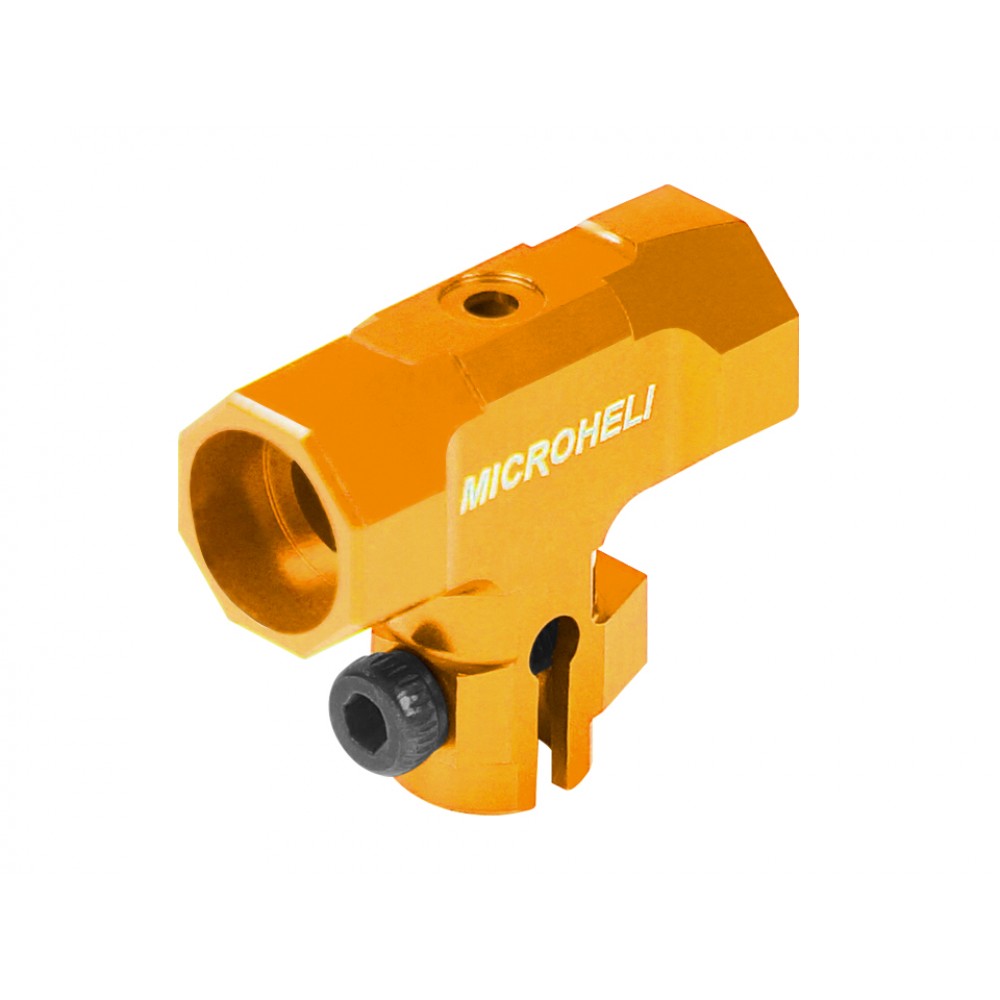 Precision CNC Aluminum Main Rotor Hub (GOLD) - BLADE INFUSION 180