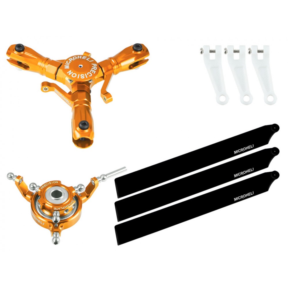 CNC Triple Carbon Plastic Blades Conversion Set (GOLD) - BLADE INFUSION 180