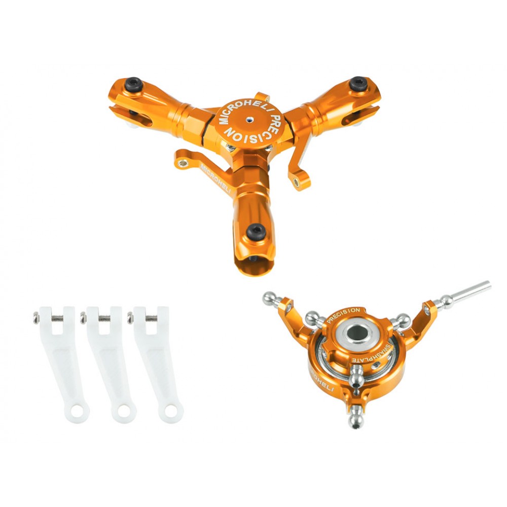 CNC Aluminum Triple Blade Conversion Set (GOLD)(For MH-I180201T Series)