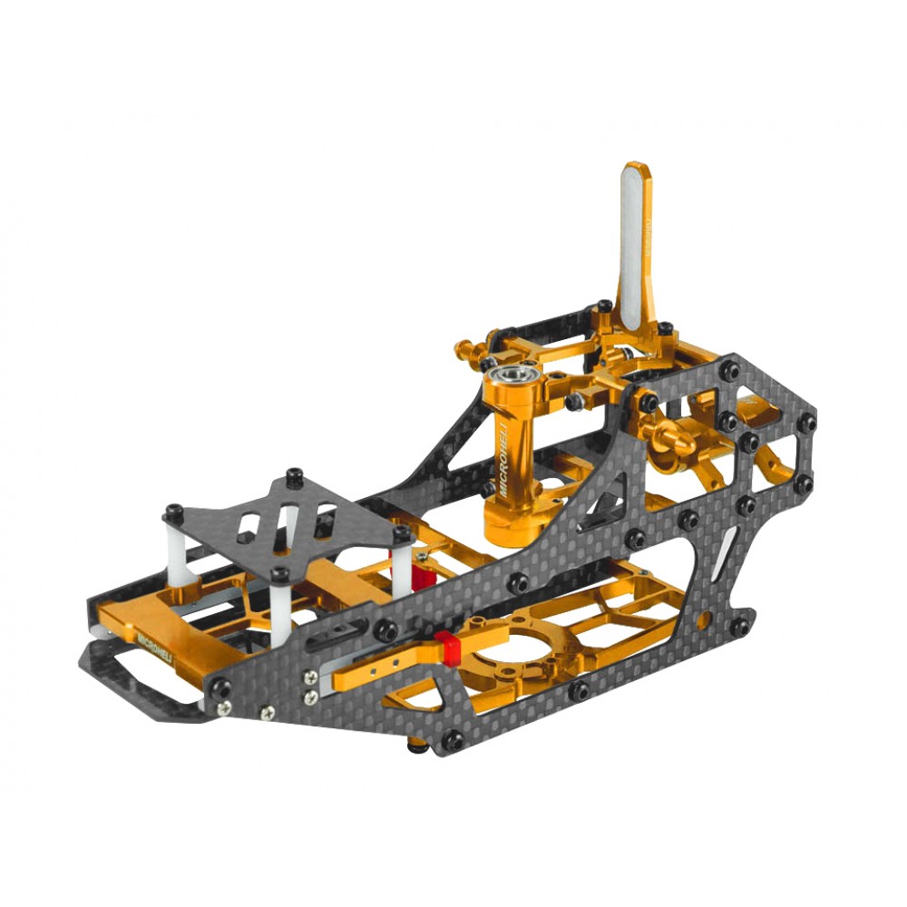 Aluminum/Carbon Fiber Main Frame (GOLD) - BLADE INFUSION 180