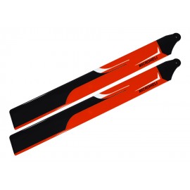 Carbon Plastic Main Blade 180mm (RD) - BLADE INFUSION 180