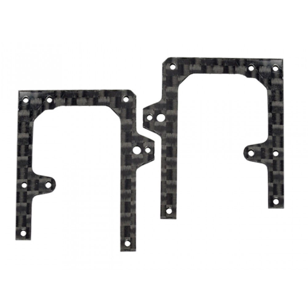 Carbon Fiber Front X Frame A/B set (for MH-MCPX005/B/X)