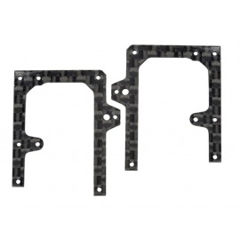 Carbon Fiber Front X Frame A/B set (for MH-MCPX005/B/X)