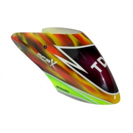 Airbrush Fiberglass Speed Assassin TDR Canopy - BLADE MCPX