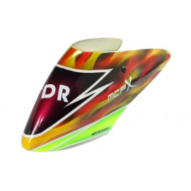 Airbrush Fiberglass Speed Assassin TDR Canopy - BLADE MCPX