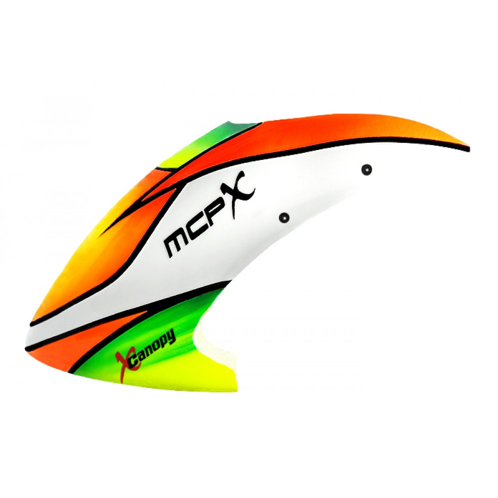 XCanopy Airbrush Fiberglass Parakeet Canopy - BLADE MCPX