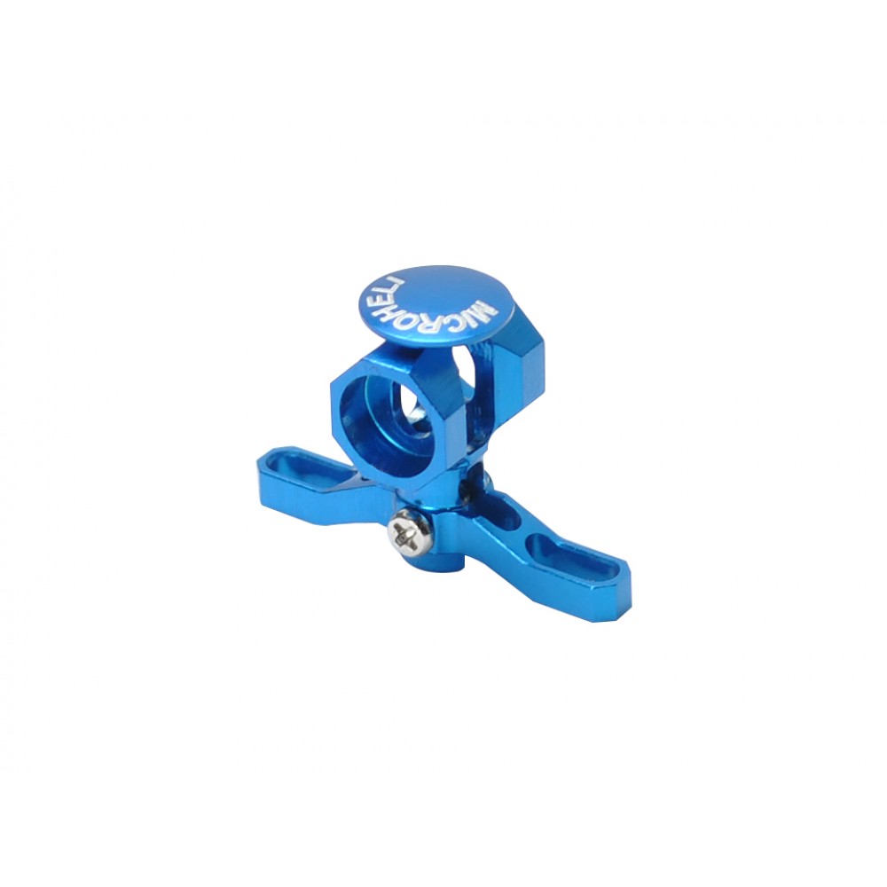 Precision CNC Aluminum Main Rotor Hub w/ Button (BLUE) - BLADE MCPXBL / BL2