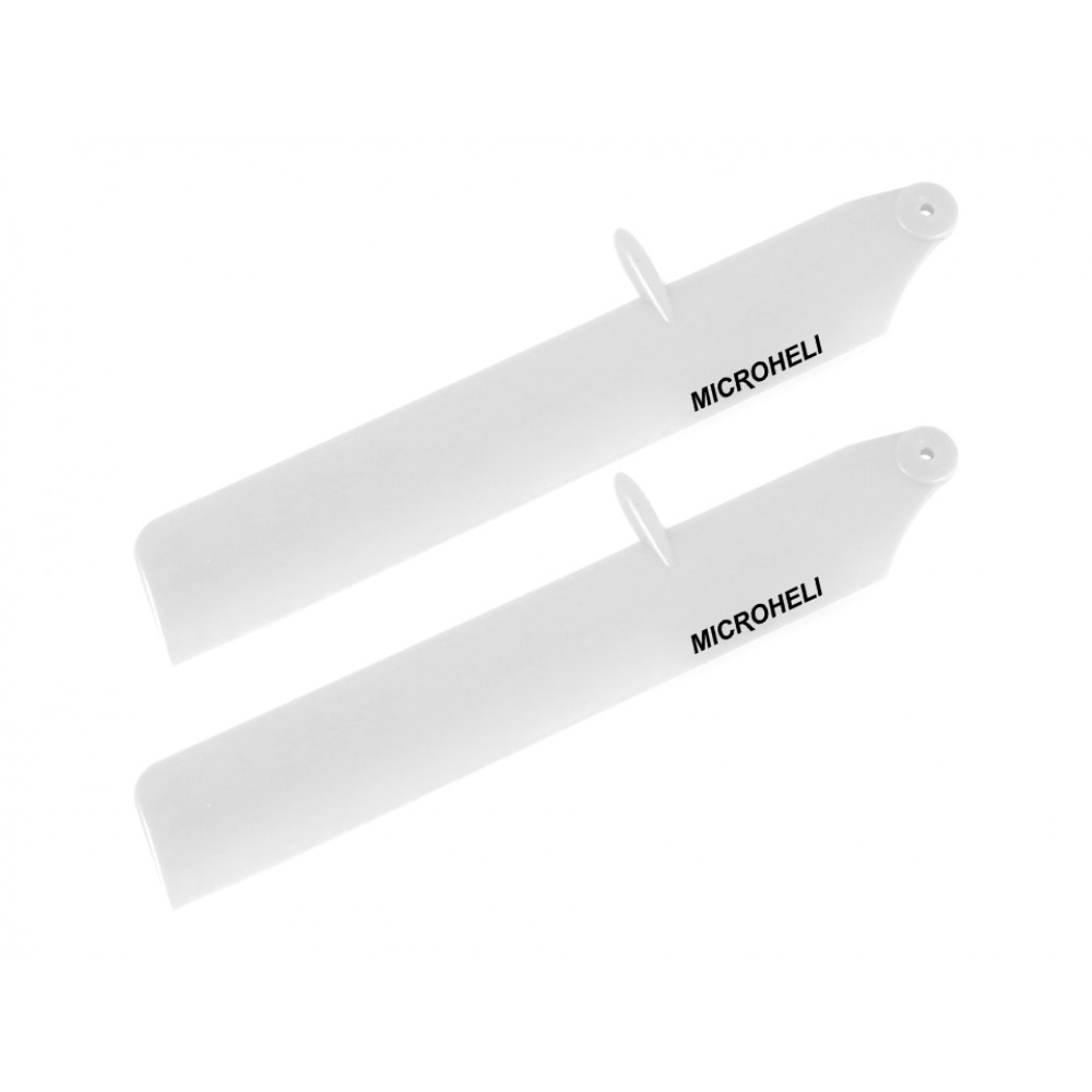 Bullet Plastic Main Blade 117mm (WHITE) - MCPXBL / BL2