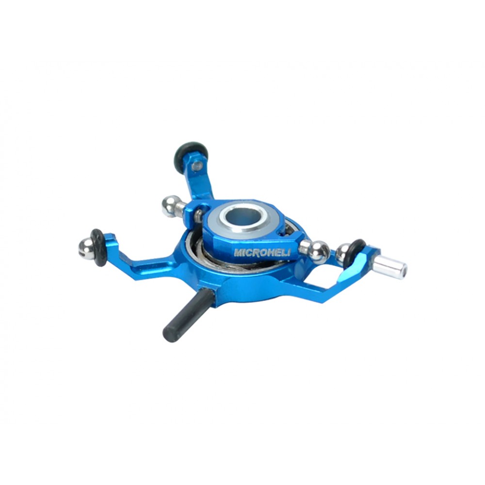 Precision CNC Aluminum X Swashplate (BLUE) - BLADE MCPXBL / BL2