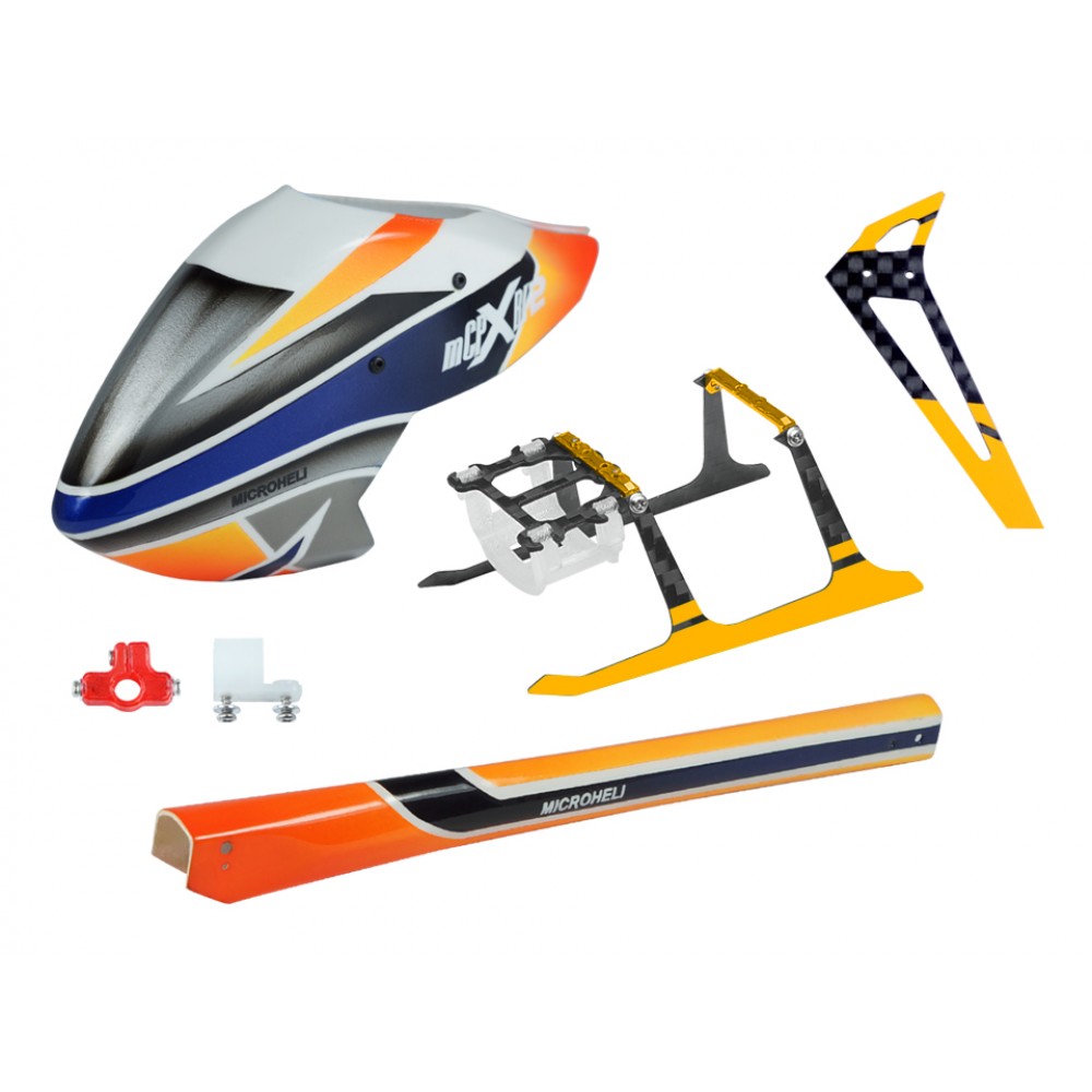 Airbrush Fiberglass Freestyle Fuselage Combo - BLADE MCPX BL2