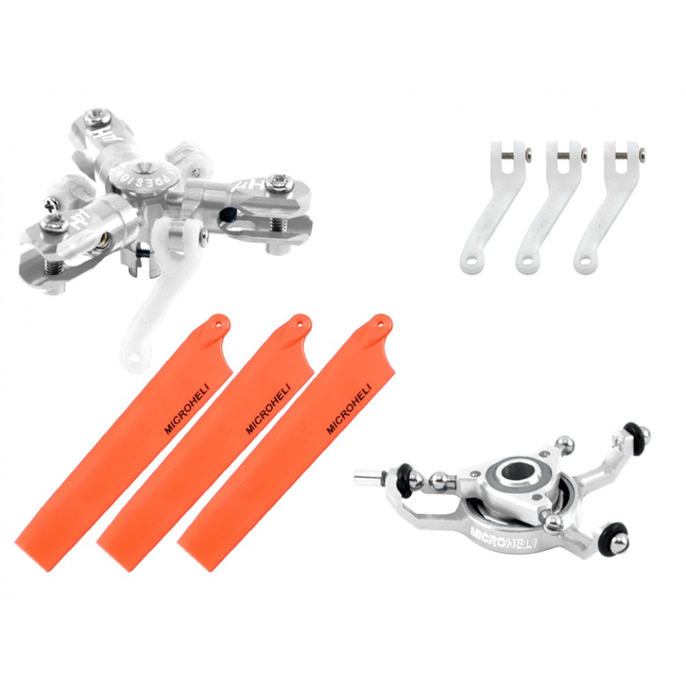 CNC Triple Orange Blades Conversion set - BLADE MCPXBL / BL2
