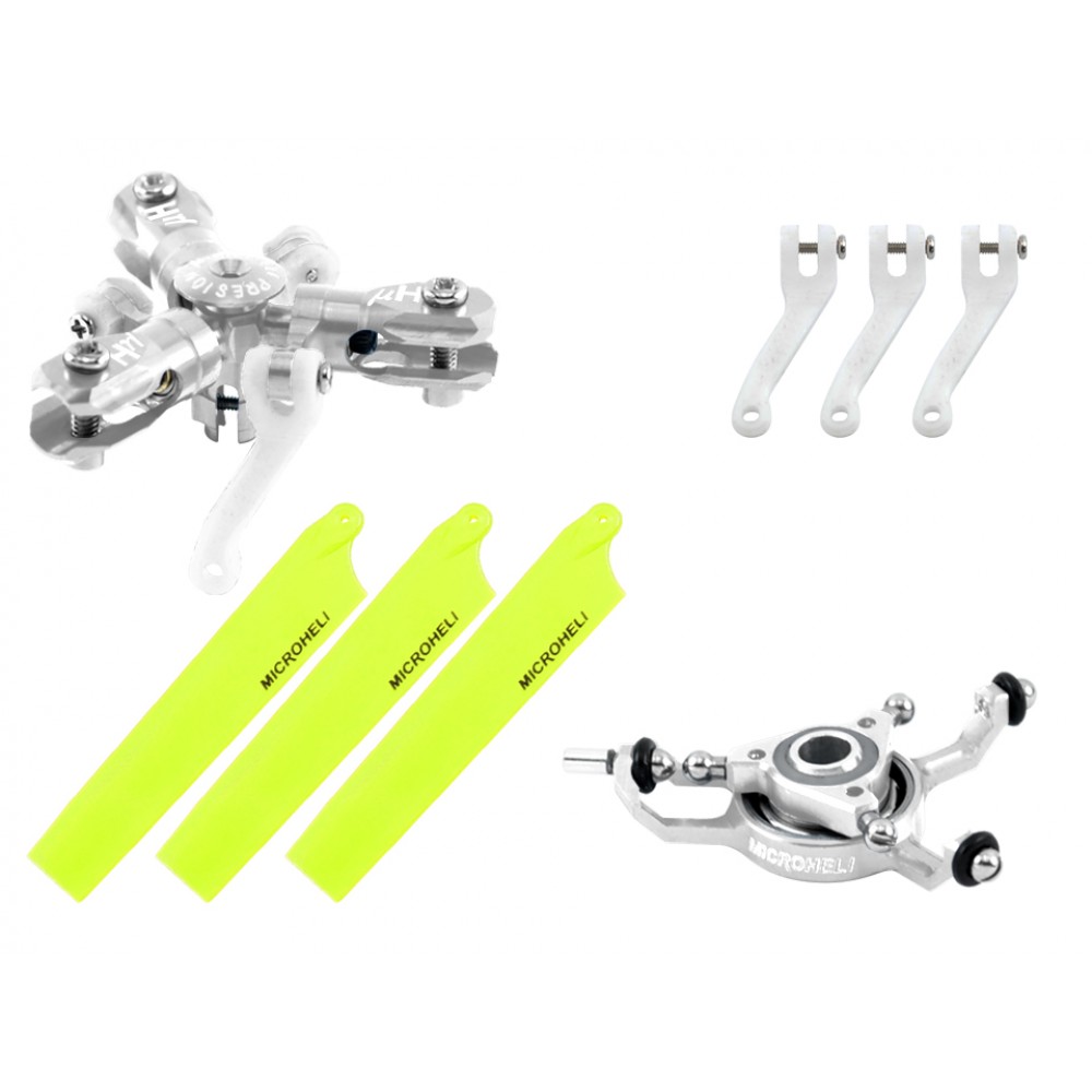 CNC Triple Yellow Blades Conversion set - BLADE MCPXBL / BL2