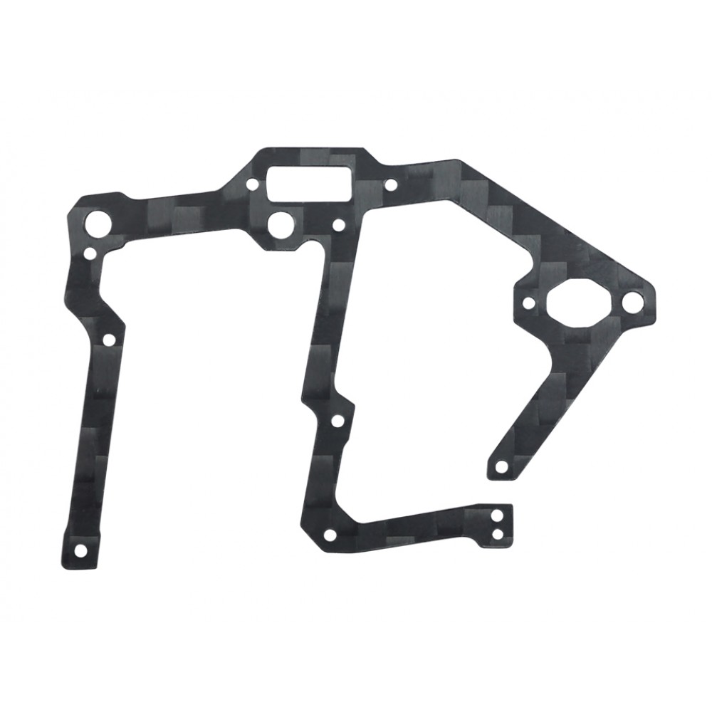 Carbon Right Main Frame (for MICROHELI frames BLADE MCPX BL2)