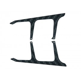 Low Profile Carbon Fiber Landing Skid "U" Style (for MICROHELI MCPX BL2 Landing Gears)