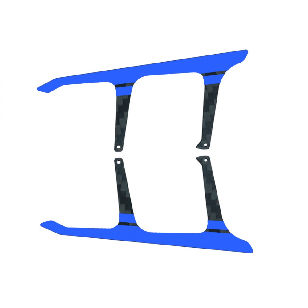 Low Profile Carbon Fiber Landing Skid "U" Style (BL)(for MICROHELI MCPX BL2 Landing Gears)