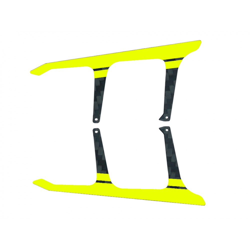 Low Profile Carbon Fiber Landing Skid "U" Style (YL)(for MICROHELI MCPX BL2 Landing Gears)
