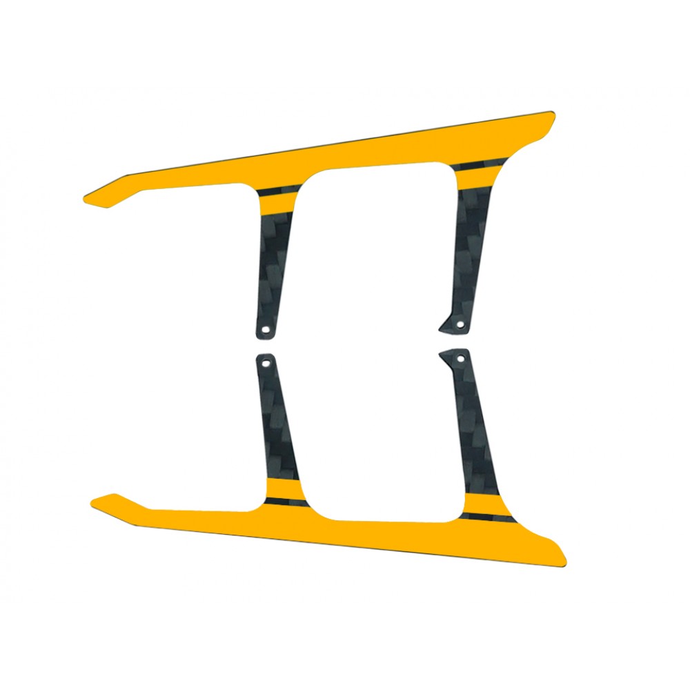 Low Profile Carbon Fiber Landing Skid "U" Style (GD)(for MICROHELI MCPX BL2 Landing Gears)