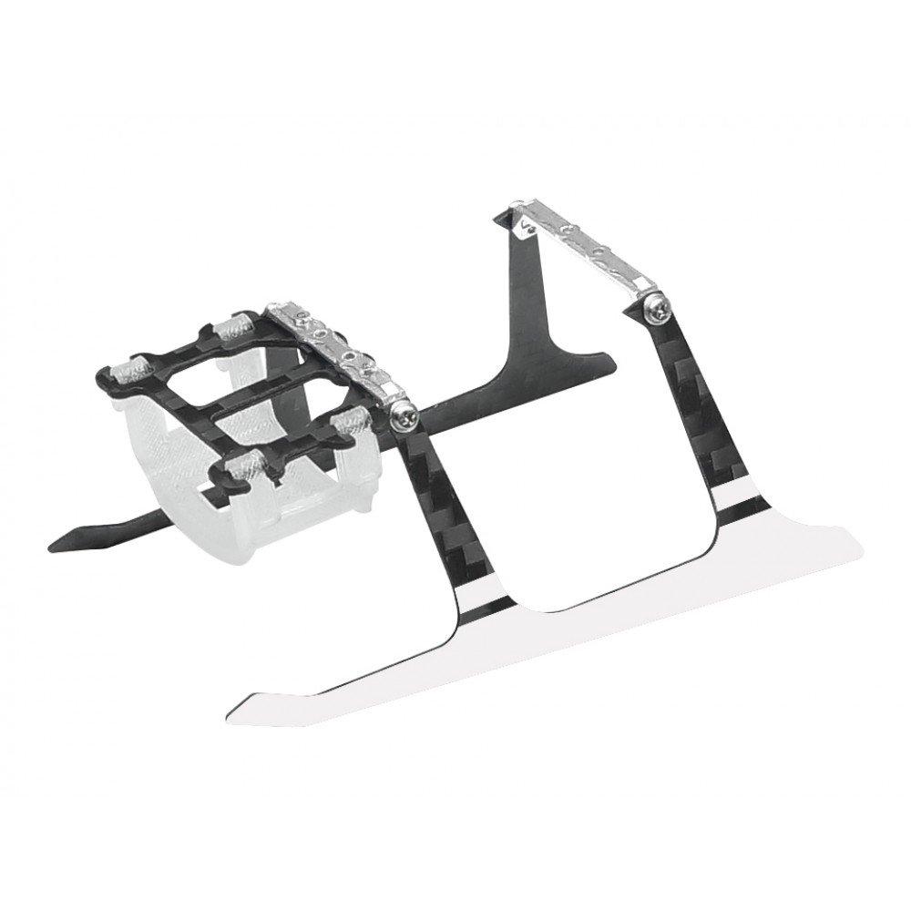 Low Profile Carbon Fiber Landing Gear w/ Adjustable Battery Mount - BLADE MCPX BL2