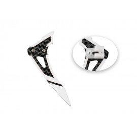 Carbon Fiber Vertical Fin set (WT) - BLADE MCPX BL2