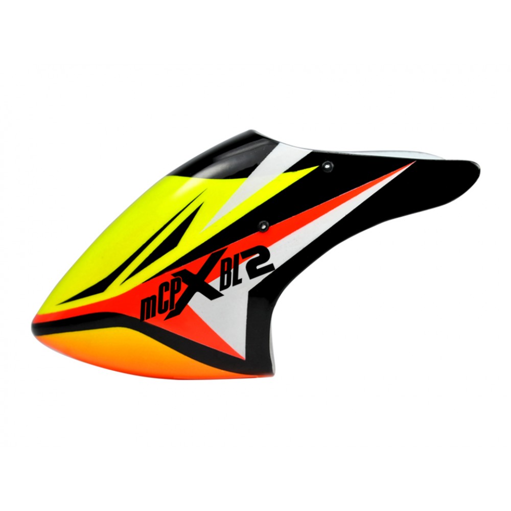 Airbrush Fiberglass Assassin Canopy - BLADE MCPX BL2