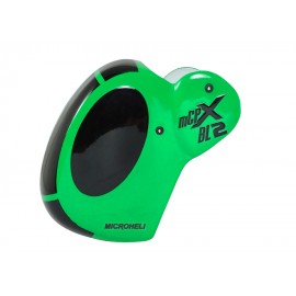 Airbrush Fiberglass Dragonfly Canopy (BG) - BLADE MCPX BL2