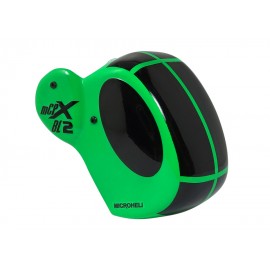 Airbrush Fiberglass Dragonfly Canopy (BG) - BLADE MCPX BL2