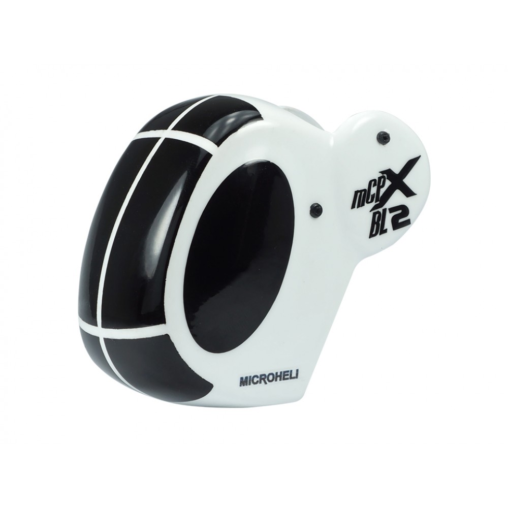 Airbrush Fiberglass Dragonfly Canopy (BW) - BLADE MCPX BL2