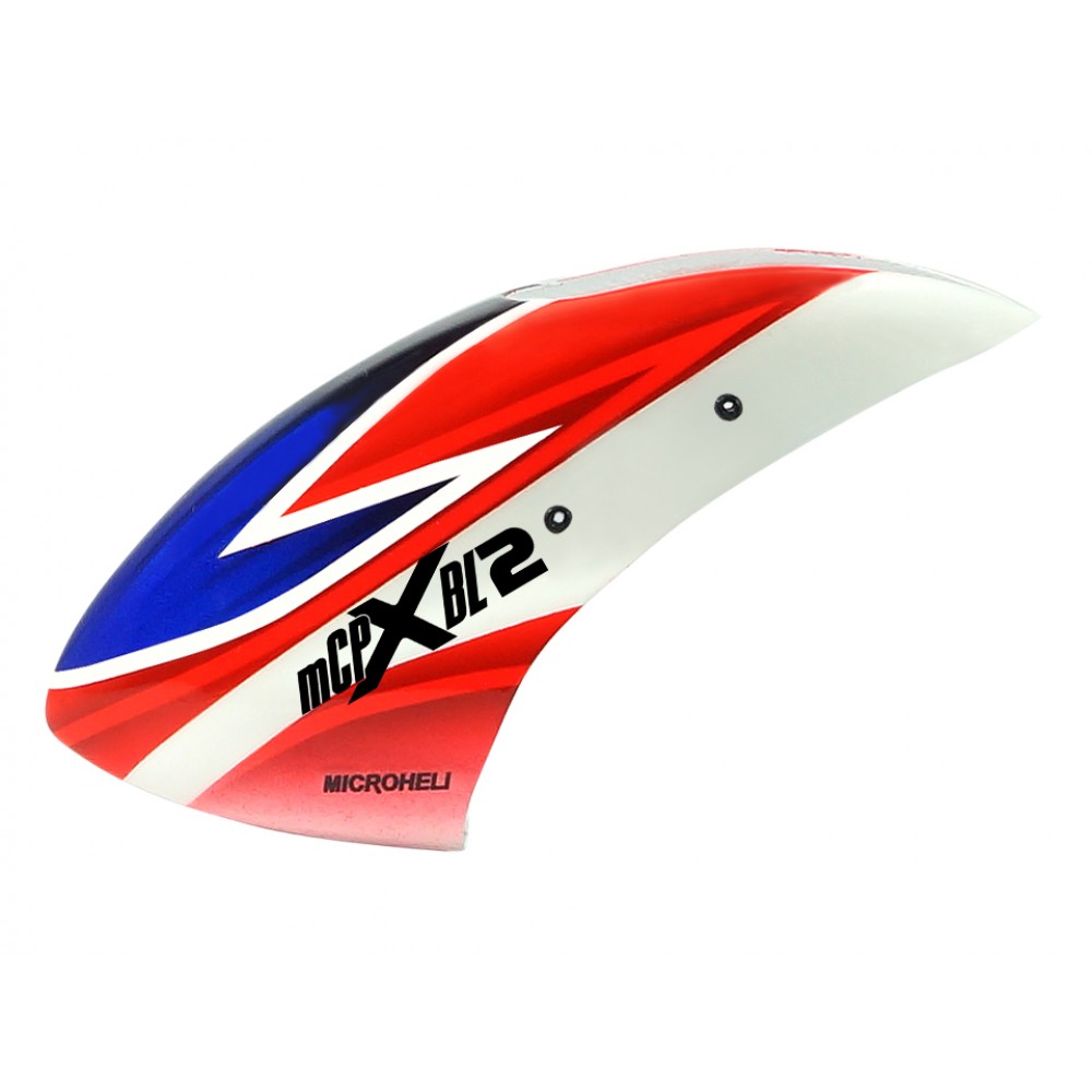 Airbrush Fiberglass Eurocopter Canopy - BLADE MCPX BL2