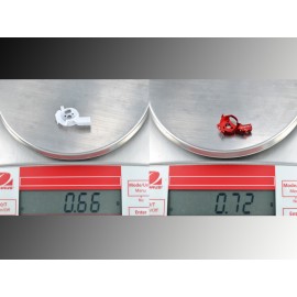 Aluminum Tail Motor Mount (RED) - BLADE MCPX BL2