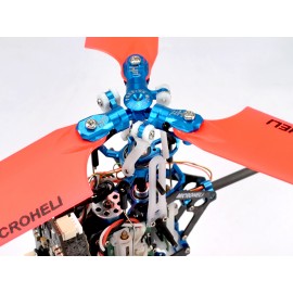 CNC Triple Yellow Blades Conversion set (BLUE) - BLADE MCPXBL / BL2