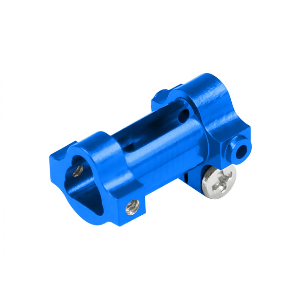 Tail Boom Mount (BLUE)(for MICROHELI frames BLADE MCPX BL2)