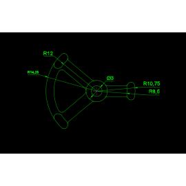 PLA 3D Printed Swashplate Leveler (RD) - BLADE MCPX BL2